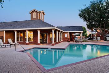 Sparkling swimming pool